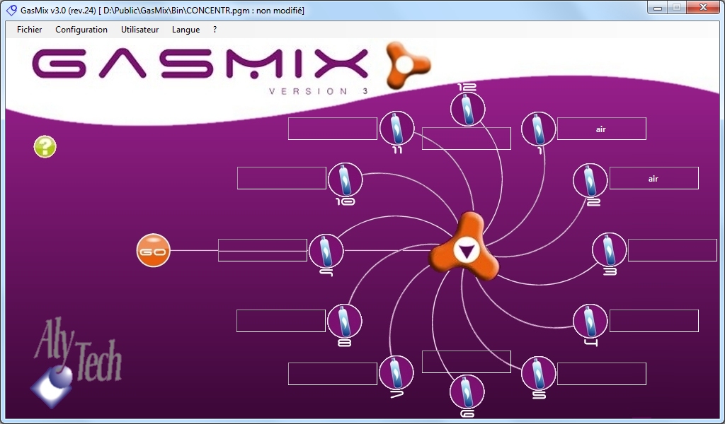 MULTIFUNCTIONAL MIXING EQUIPMENT UP TO 16 AIR CHANNEL